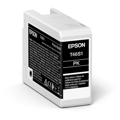 Original Epson T46S1 / C13T46S100 Tinte schwarz