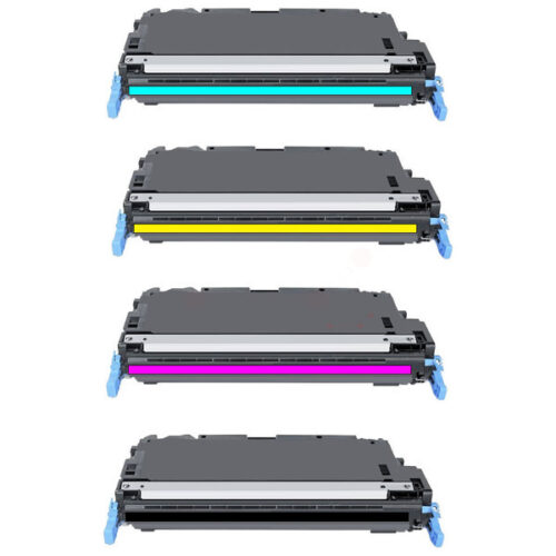 Alternativ Toner Set kompatibel zu Canon Cartridge 711 / 1657B002 - 1660B002 schwarz, cyan, magenta, gelb (4 Stück)