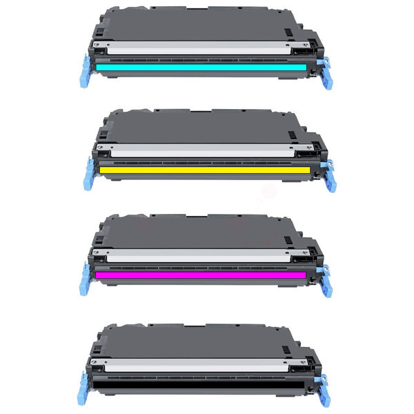 Alternativ Toner Set kompatibel zu Canon Cartridge 711 / 1657B002 - 1660B002 schwarz, cyan, magenta, gelb (4 Stück)