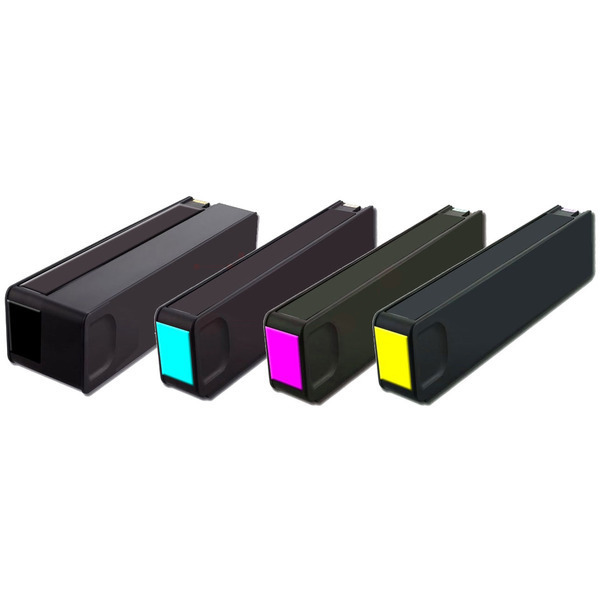 Alternativ XL Tinte Multipack kompatibel zu HP 970XL - 971XL schwarz, cyan, magenta, gelb (4 Stück)