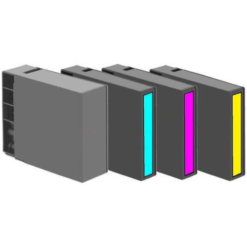 Alternativ Tinte Multipack kompatibel zu Canon PGI-2500 schwarz, cyan, magenta, gelb (8 Stück)