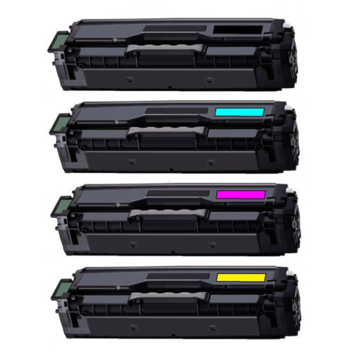 Alternativ Toner Set kompatibel zu Samsung CLT-P504C / SU400A schwarz, cyan, magenta, gelb (4 Stück)