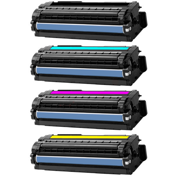 Alternativ Toner Set kompatibel zu Samsung CLT-P506L / CLT-K506L - CLT-Y506L schwarz, cyan, magenta, gelb (4 Stück)