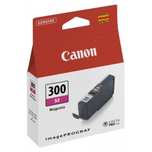 Original Canon PFI-300 M / 4195C001 Tinte magenta