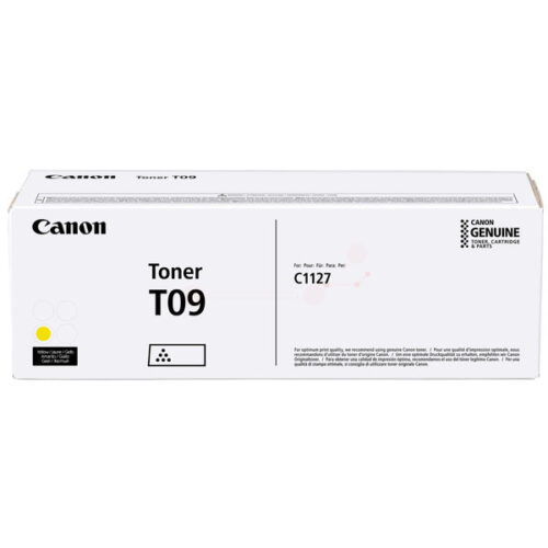 Original Canon T09 / 3017C006 Toner gelb