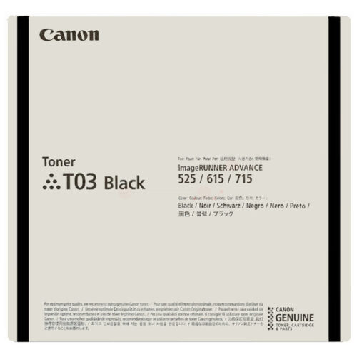 Original Canon T03 / 2725C001 Toner schwarz