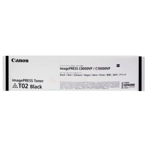 Original Canon T02 / 8529B001 Toner schwarz
