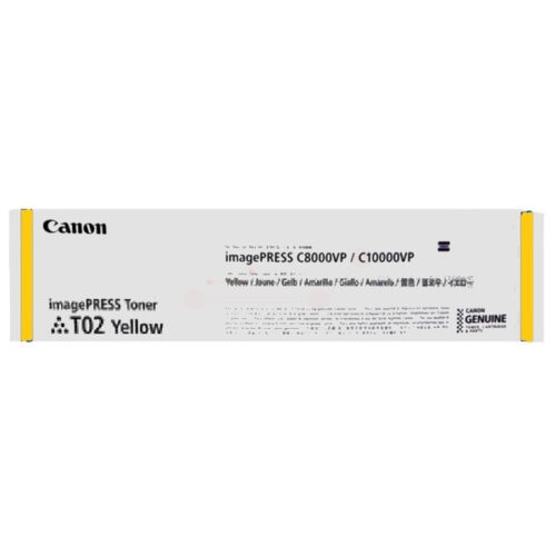 Original Canon T02 / 8532B001 Toner gelb