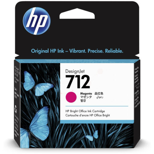 Original HP 712 / 3ED68A Tinte magenta
