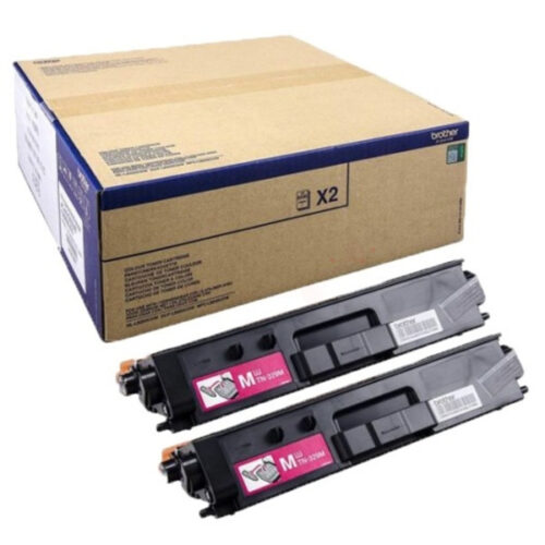 Original Brother TN-329MTWIN Toner Doppelpack magenta (2 Stück)