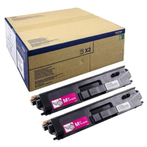 Original Brother TN-900MTWIN Toner Doppelpack magenta (2 Stück)