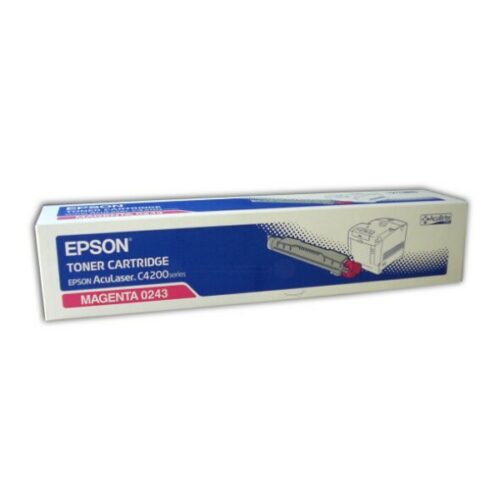 Original Epson 0243 / C13S050243 / C13S050284 / S050284 Toner magenta