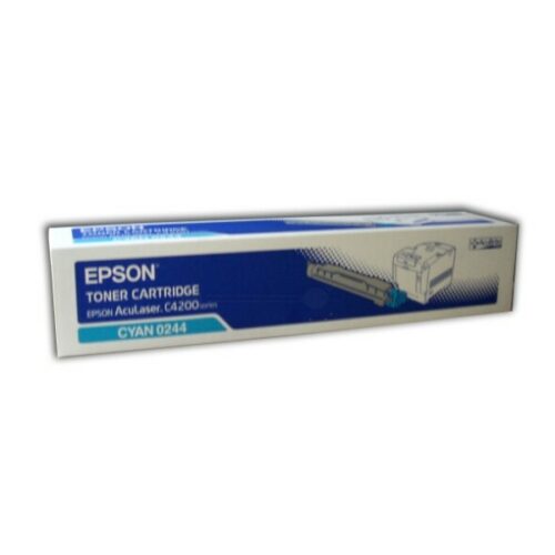 Original Epson 0244 / C13S050244 / C13S050285 / S050285 Toner cyan