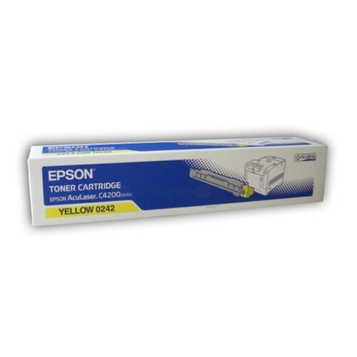 Original Epson 0242 / C13S050242 / C13S050283 / S050283 Toner gelb