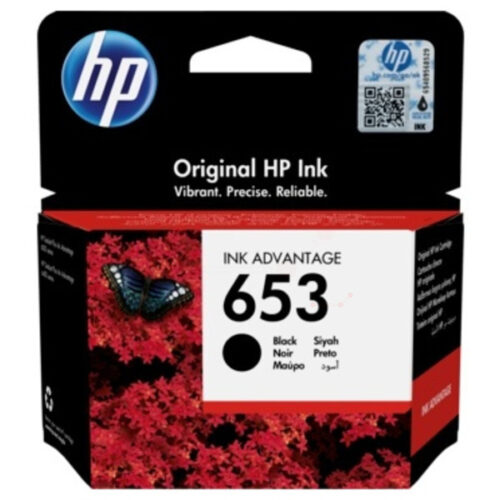Original HP 653 / 3YM75AE Tinte schwarz