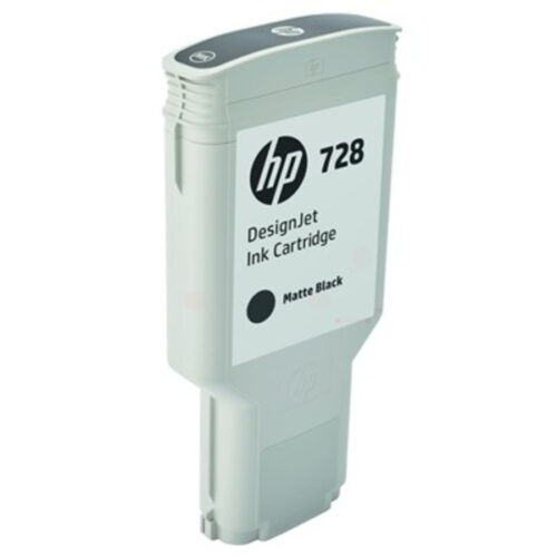 Original HP 728 / 3WX25A Tinte matt schwarz