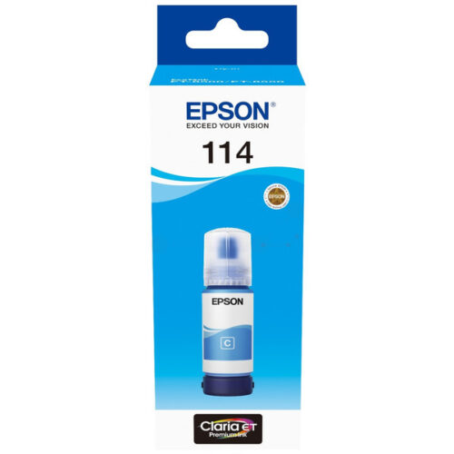 Original Epson 114 / T07B2 / C13T07B240 Tinte cyan