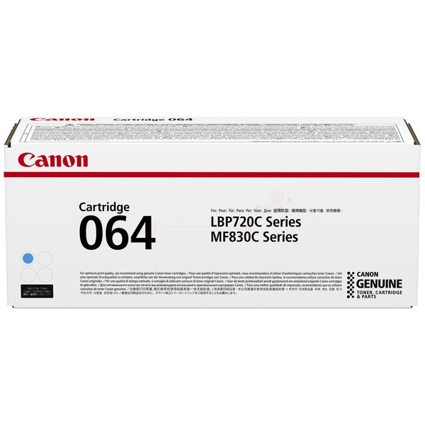 Original Canon 064 / 4935C001 Toner cyan