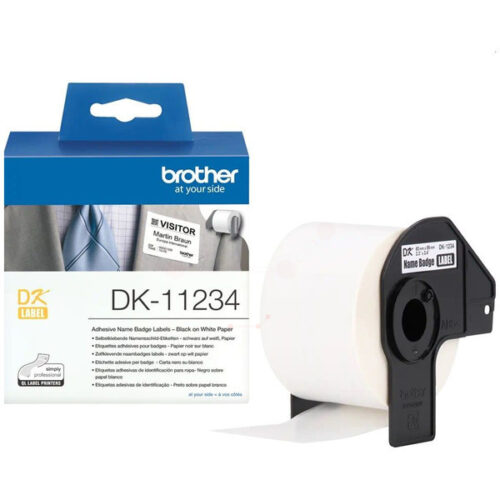 Original Brother DK-11234 Etiketten weiß (60 x 86mm, 260 Stück)