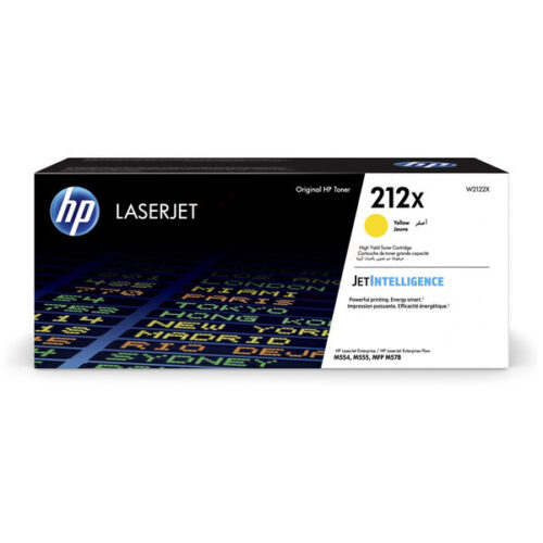 Original HP 212X / W2122X Toner gelb
