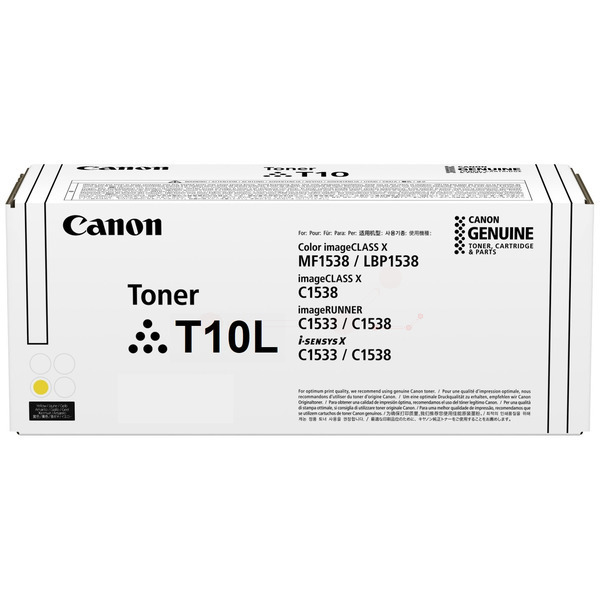 Original Canon T10L / 4802C001 Toner gelb