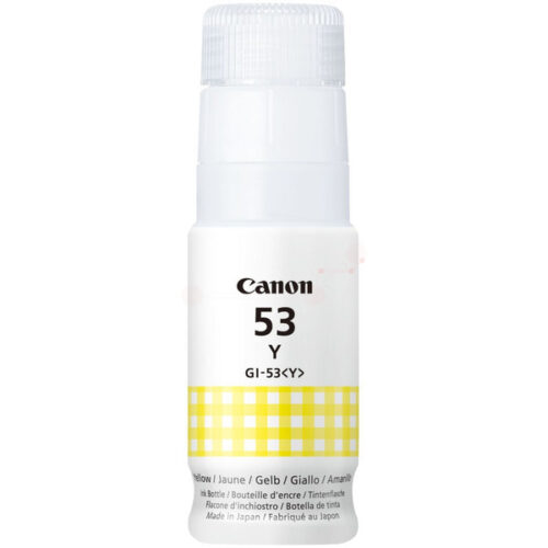 Original Canon GI-53Y / 4690C001 Tinte gelb