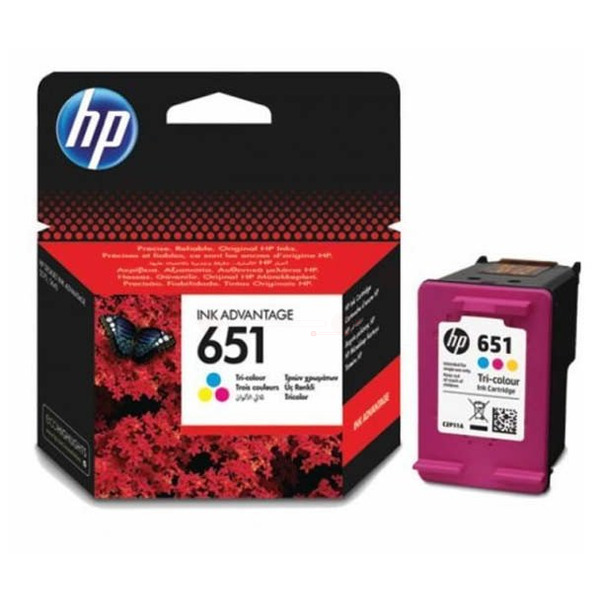 Original HP 651 / C2P11AE Tinte color