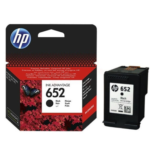 Original HP 652 / F6V25AE Tinte schwarz
