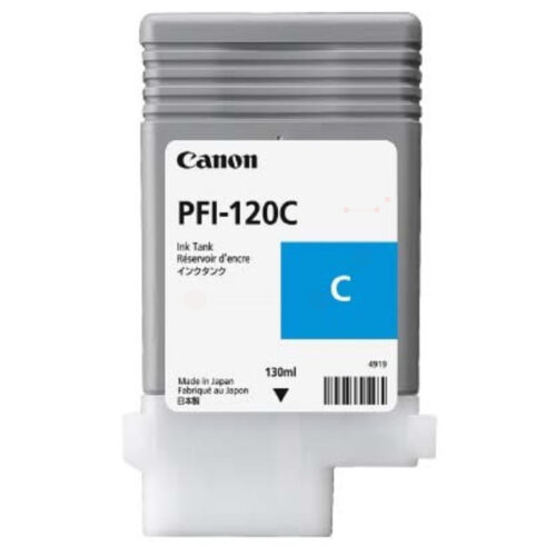 Original Canon PFI-120C / 2886C001 Tinte cyan