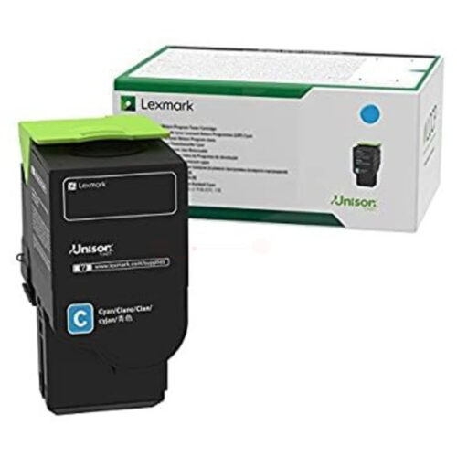 Original Lexmark 78C0X20 / 078C0X20 Toner cyan