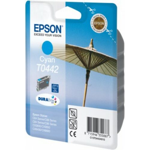 Original Epson T0442 / C13T04424010 Tinte cyan