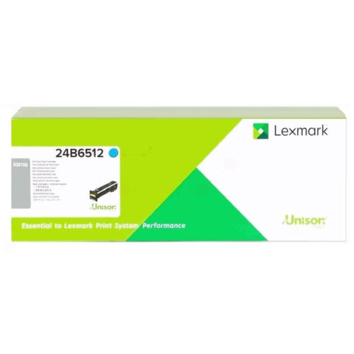 Original Lexmark 24B6512 / 024B6512 Toner cyan