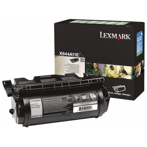 Original Lexmark X644A11E / 0X644A11E Toner schwarz