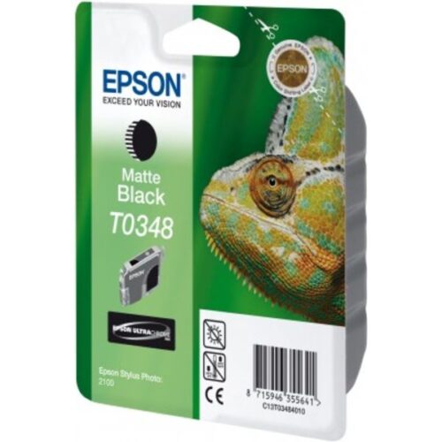 Original Epson T0348 / C13T03484010 Tinte matt schwarz