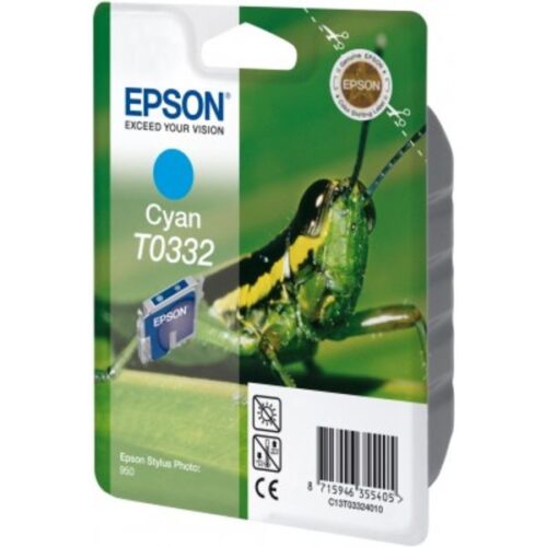 Original Epson T0332 / C13T03324010 Tinte cyan