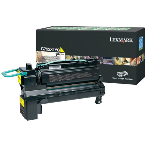 Original Lexmark C792X1YG / 0C792X1YG Toner gelb