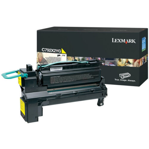 Original Lexmark C792X2YG / 0C792X2YG Toner gelb