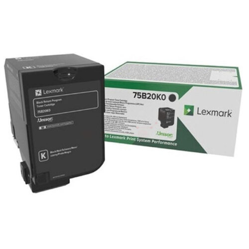 Original Lexmark 75B20K0 / 075B20K0 Toner schwarz