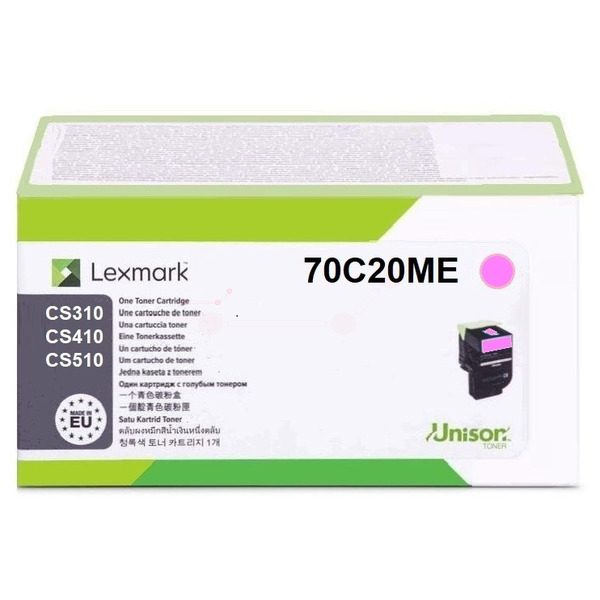 Original Lexmark 70C20ME / 070C20ME Toner magenta