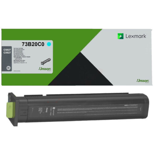 Original Lexmark 73B20C0 / 073B20C0 Toner cyan