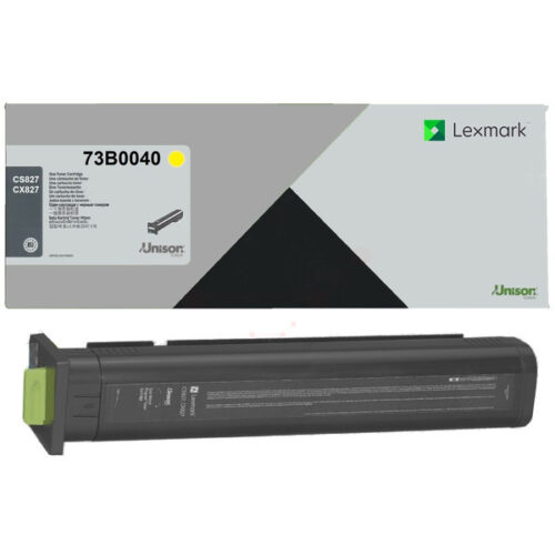 Original Lexmark 73B0040 / 073B0040 Toner gelb