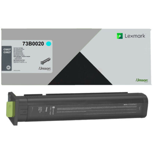 Original Lexmark 73B0020 / 073B0020 Toner cyan