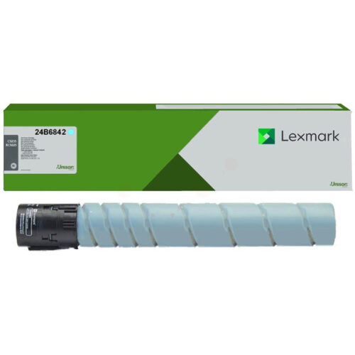 Original Lexmark 24B6842 / 024B6842 Toner cyan