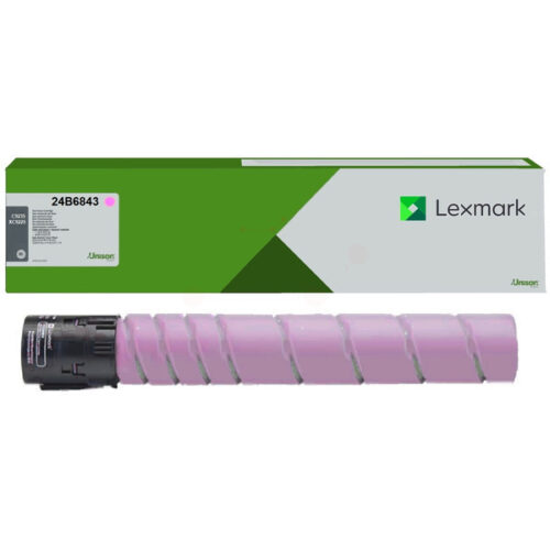 Original Lexmark 24B6843 / 024B6843 Toner magenta