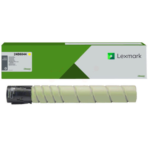 Original Lexmark 24B6844 / 024B6844 Toner gelb