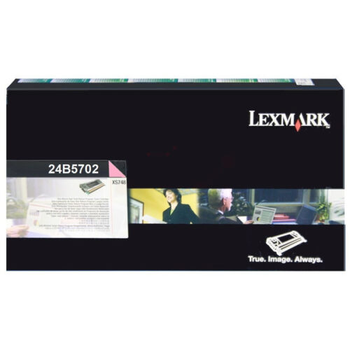 Original Lexmark 24B5702 / 024B5702 Toner magenta