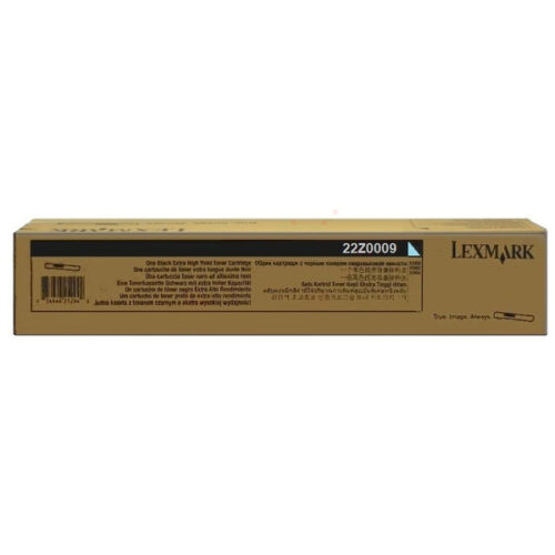 Original Lexmark 22Z0009 / 022Z0009 Toner cyan