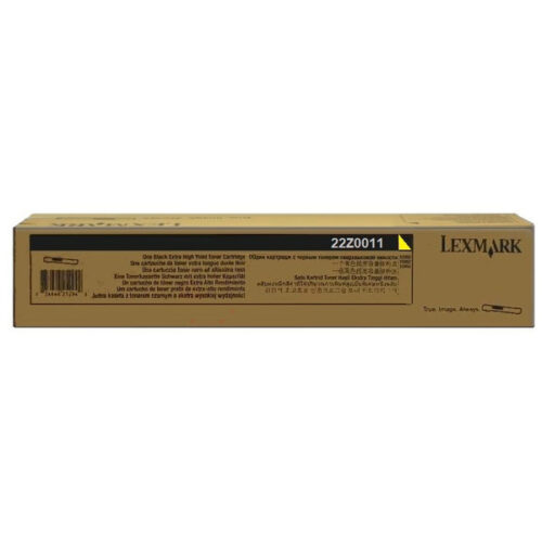 Original Lexmark 22Z0011 / 022Z0011 Toner gelb
