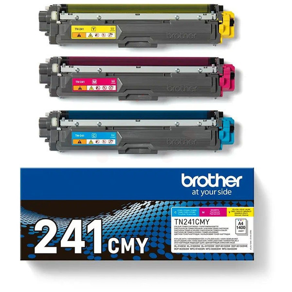 Original Brother TN-241CMY Toner Set cyan, magenta, gelb (3 Stück)