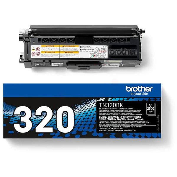 Original Brother TN-320BK Toner schwarz